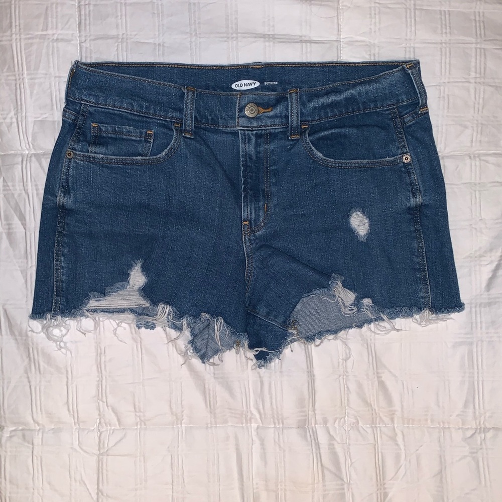 Old Navy Cut Off Boyfriend Shorts